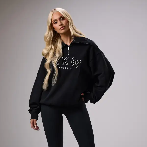 GKW Sports Luxe Rib Collar Funnel - Black