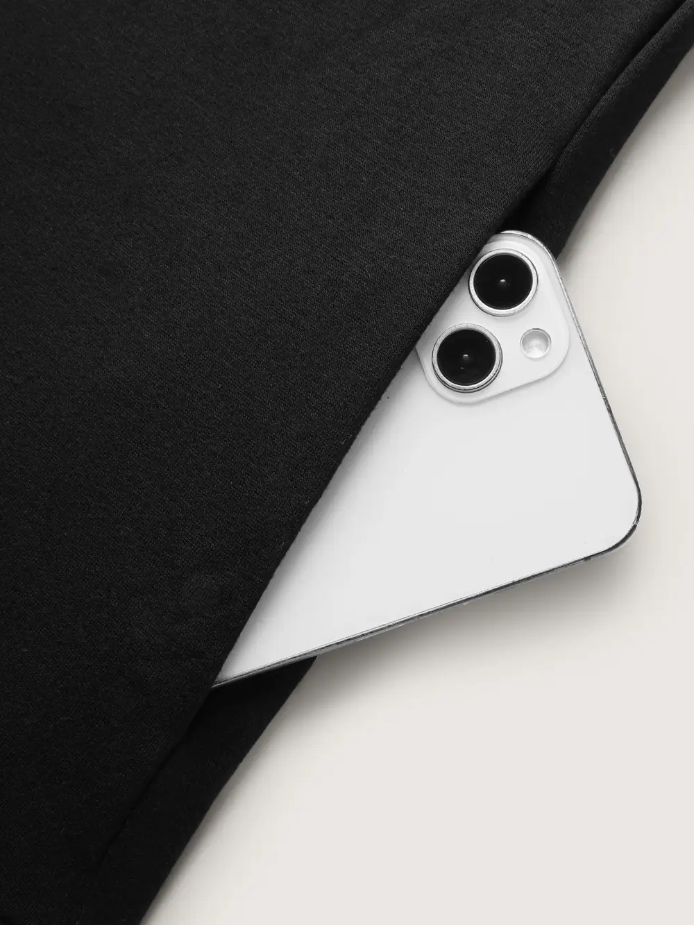 Haunted Midnight Motif Solid Hoodie