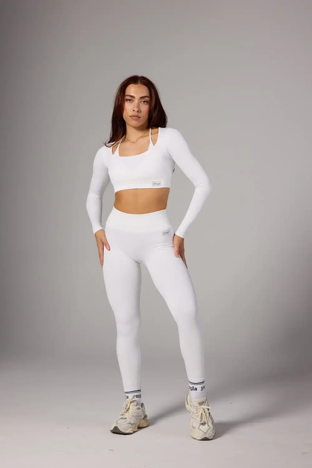W243 Ribbed Seamless Legging