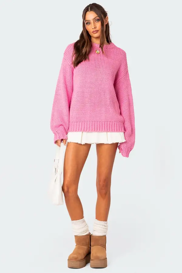 Aiden Oversized Chunky Knit Sweater