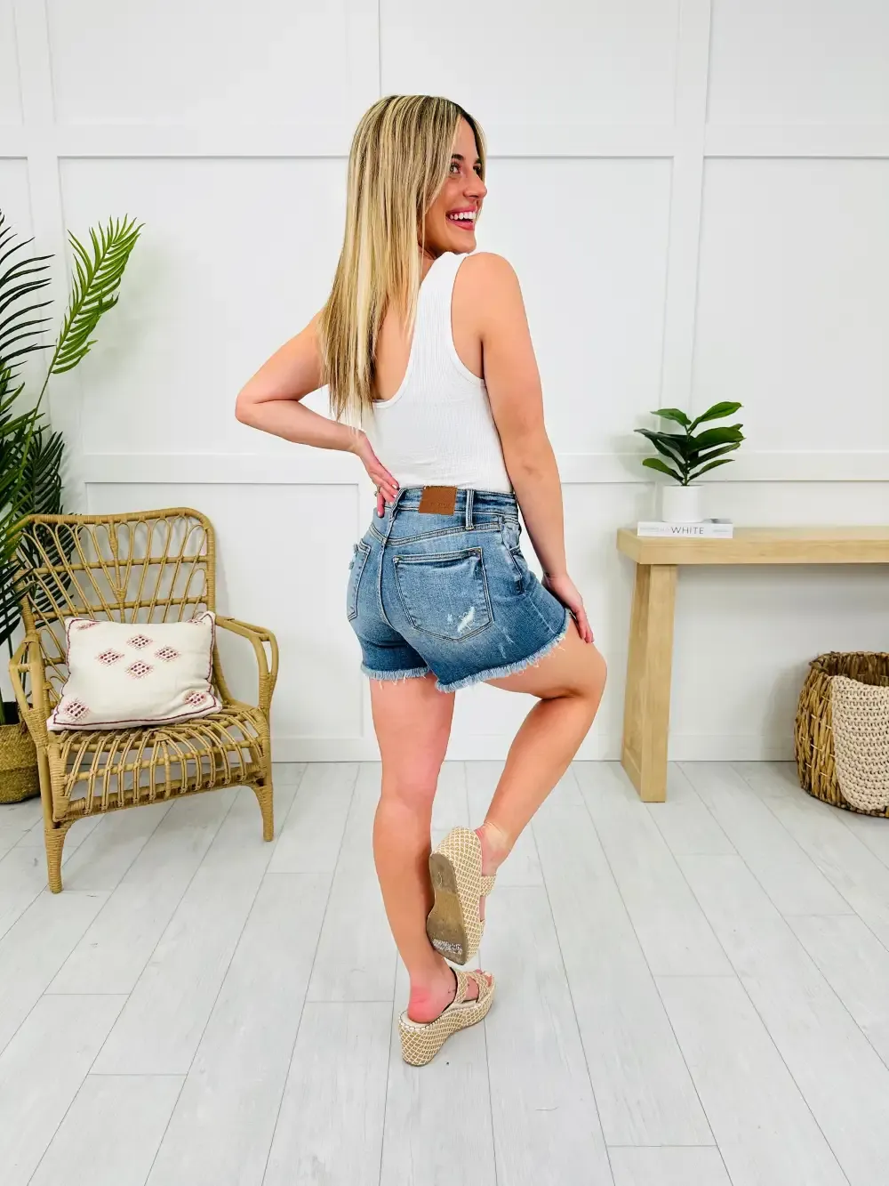 Judy Blue Simply Summer Shorts