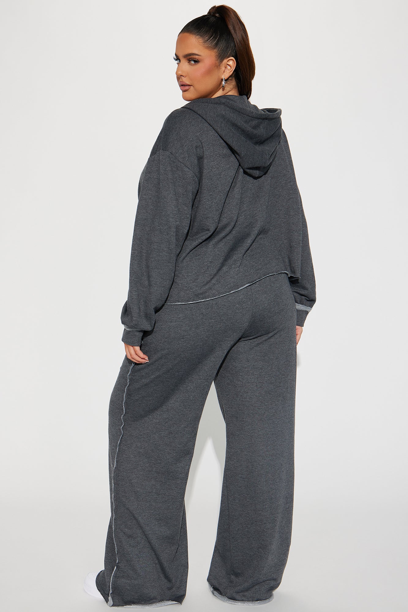 Aria Pant Set - Charcoal