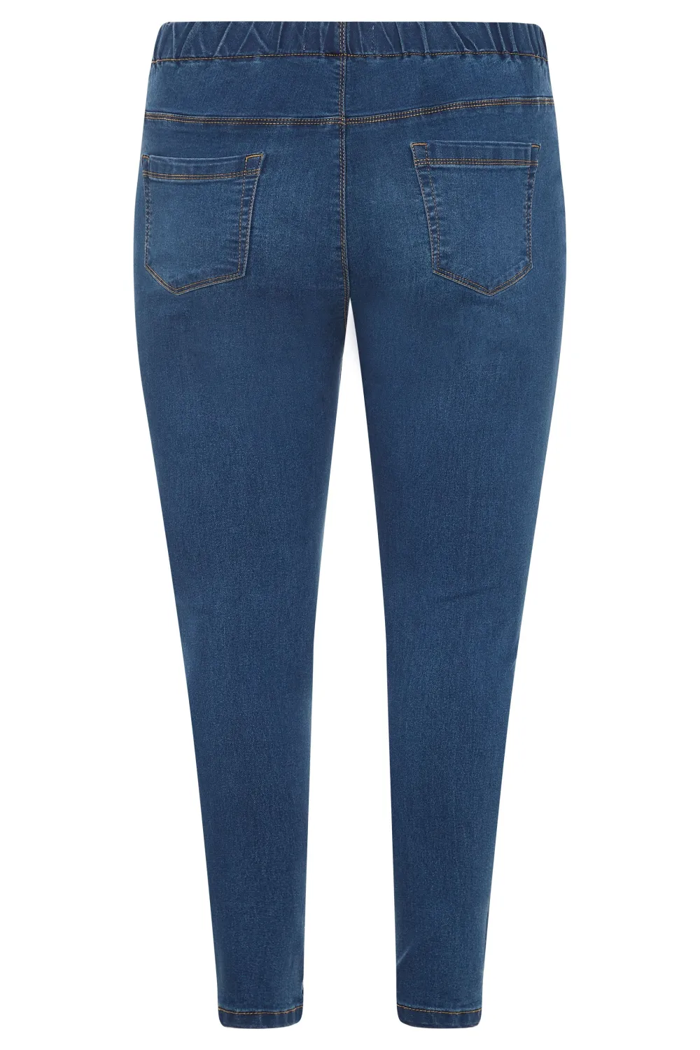 YOURS FOR GOOD Curve Black Pull On Stretch JENNY Jeggings