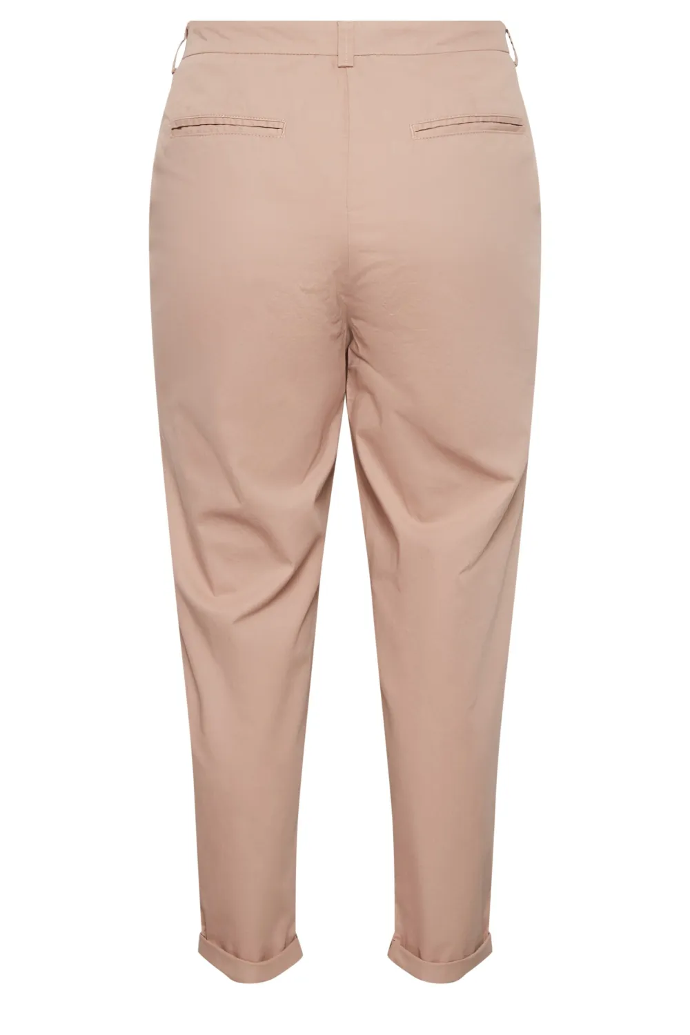 YOURS Curve Dark Blue Straight Leg Chino Trousers
