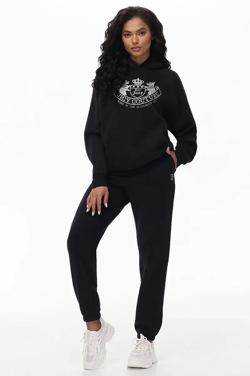 Oversized Fleece Scottie Dog Hoodie