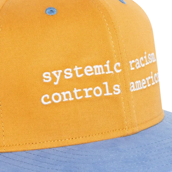 Systemic Racism Controls America Hat Orange