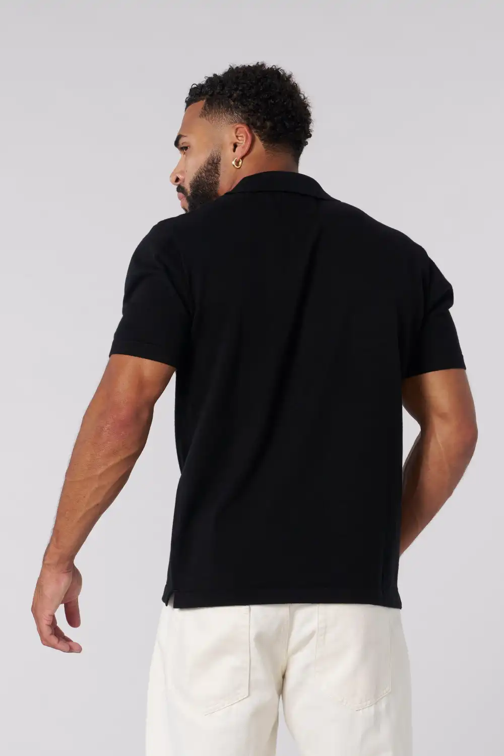4081 - Knitted button up Shirts