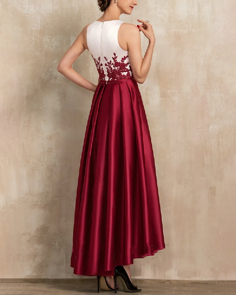 FASHION ELEGANT LACE EMBROIDERED DRESS