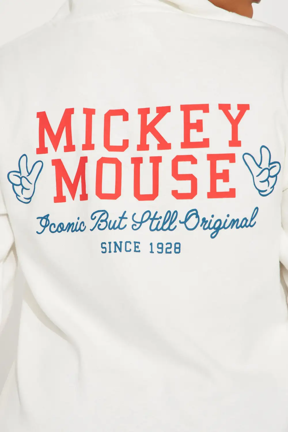Original Mickey Mouse Hoodie - Off White