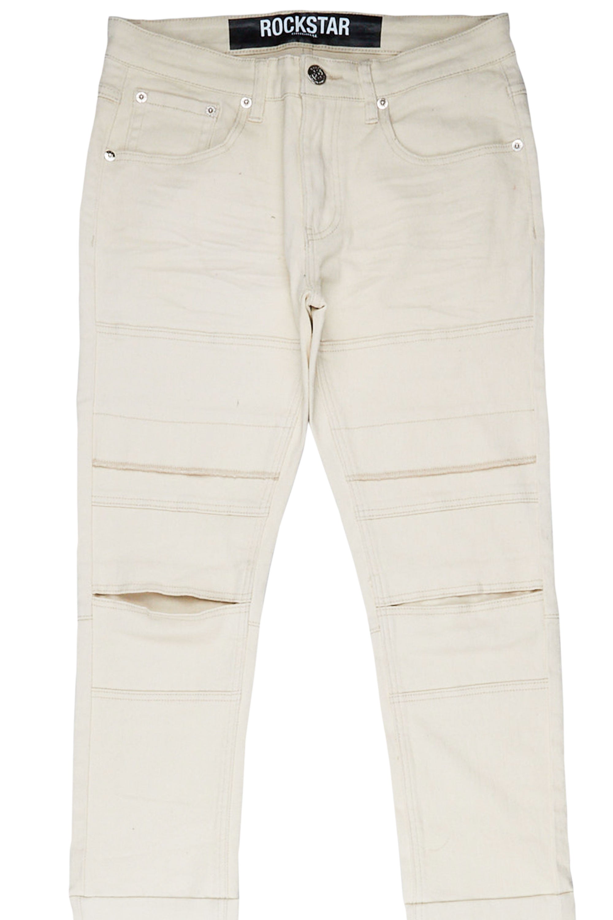 Cedar Sand Super Stacked Flare Jean