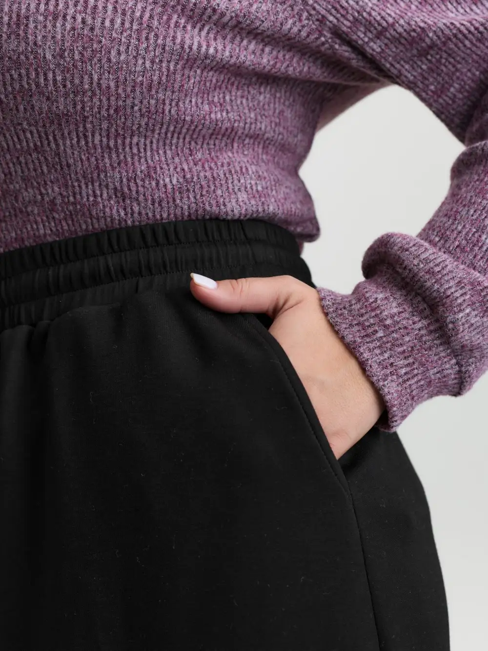 Drawstring Stretchy Fishtail Midi Skirt