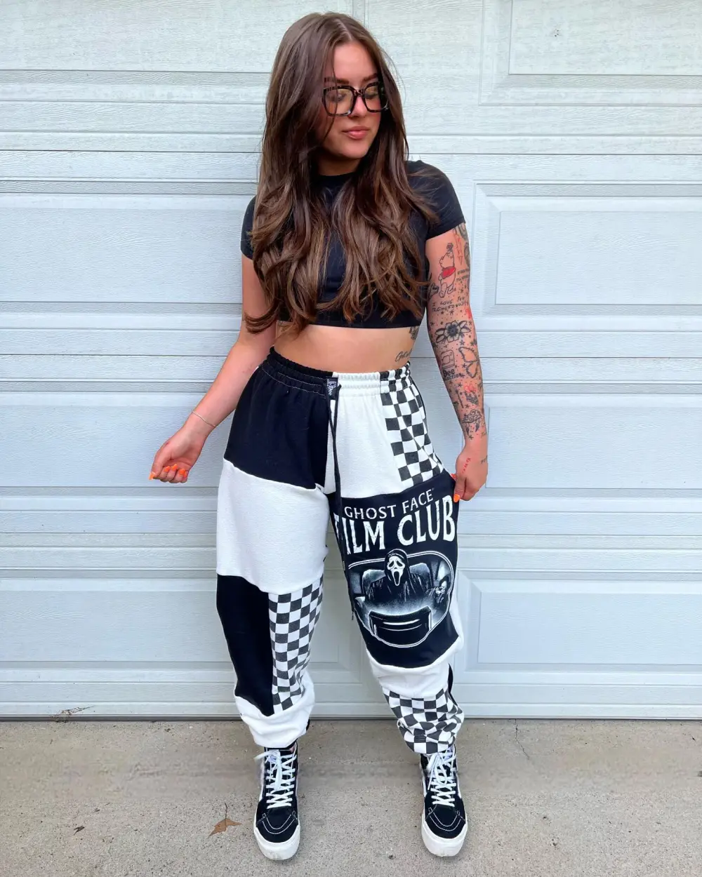 Grey sweatpants how perfect and cozy piece for your Halloween day