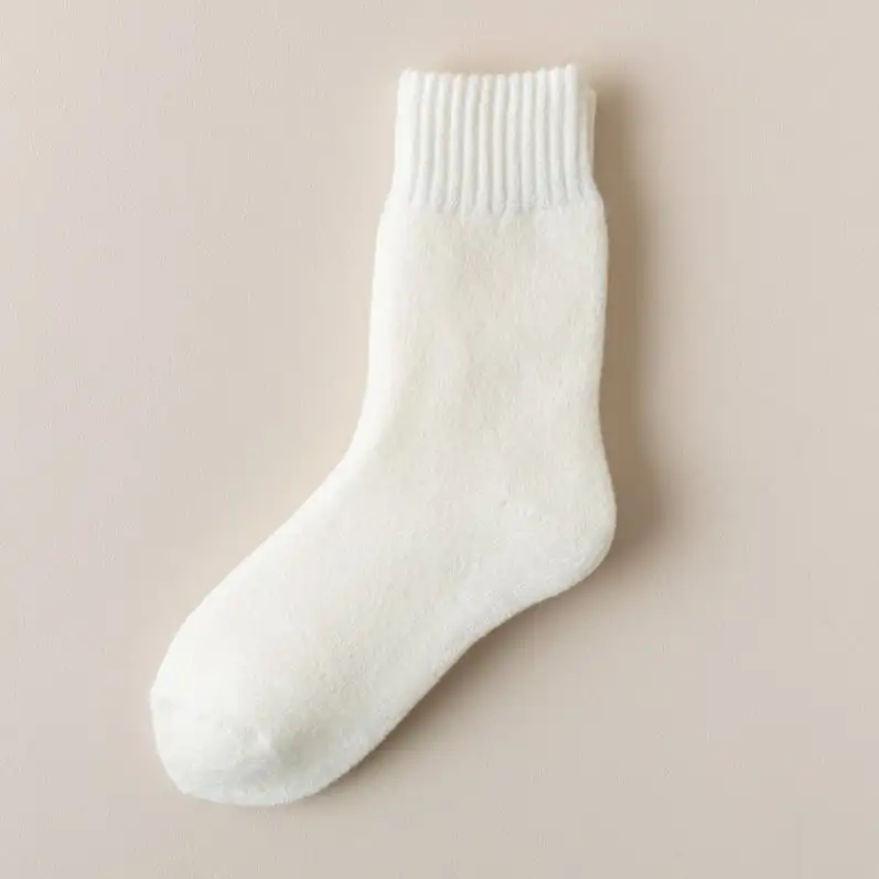 5 Pairs Women's Solid Mid-calf Socks