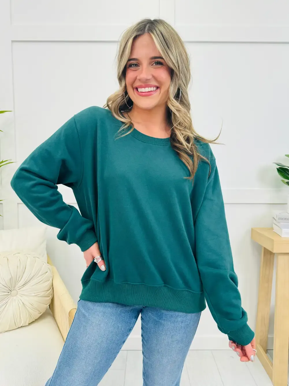 REG/CURVY MOCO Exclusive Basic Babe Pullover- Multiple Colors!