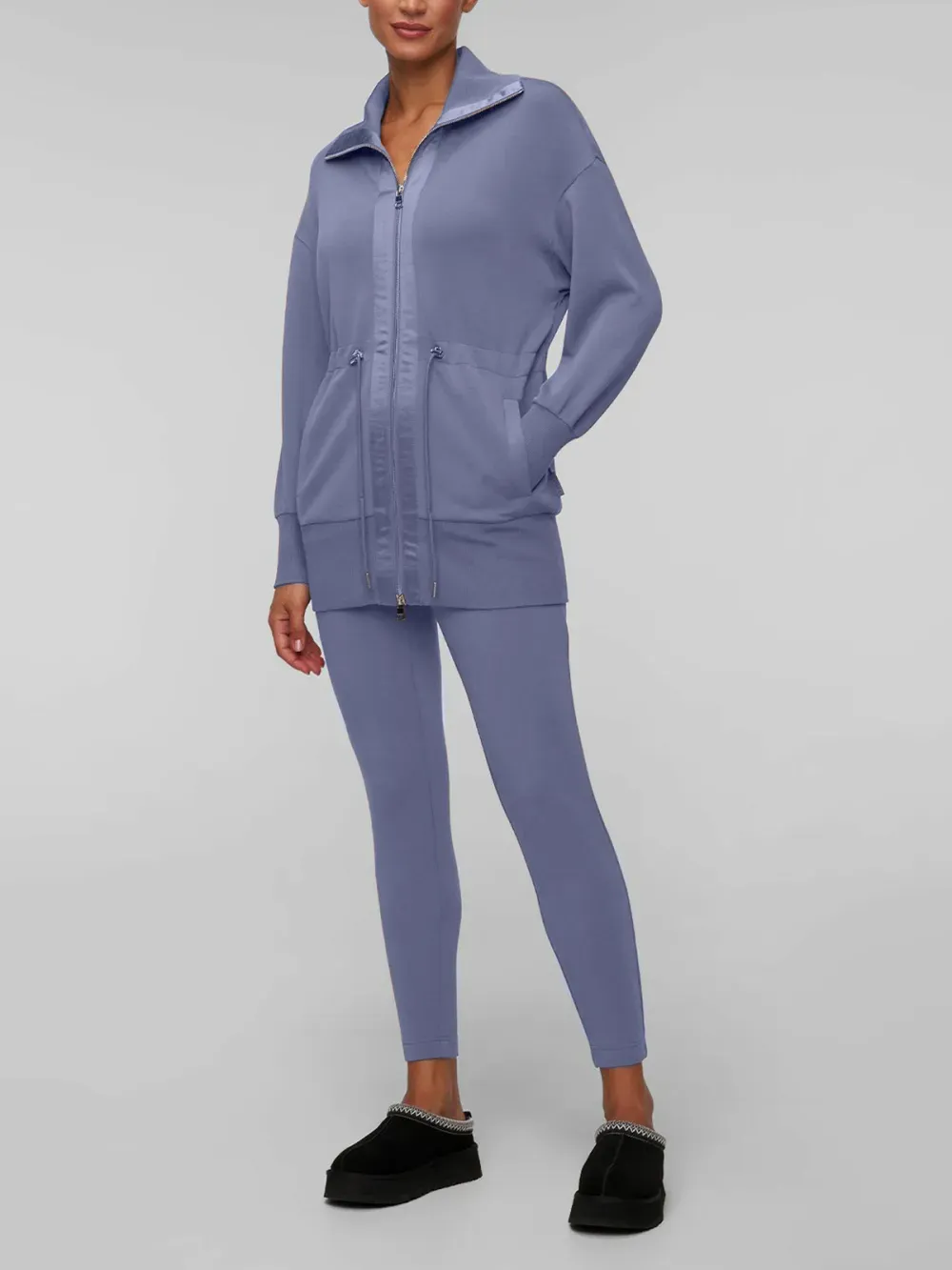 Turtleneck Casual Zipper Track Suit