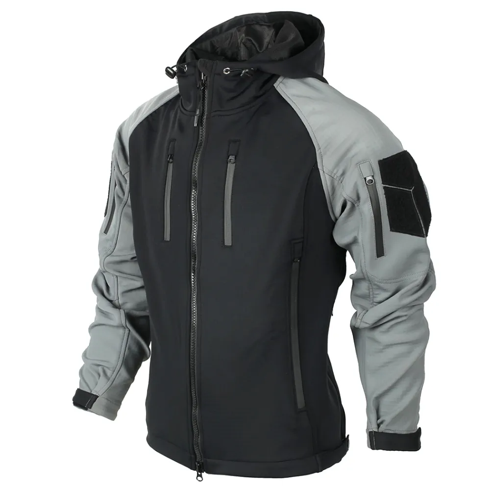 Men's Outdoor Windproof Wear-resistant Color Matching Jacket