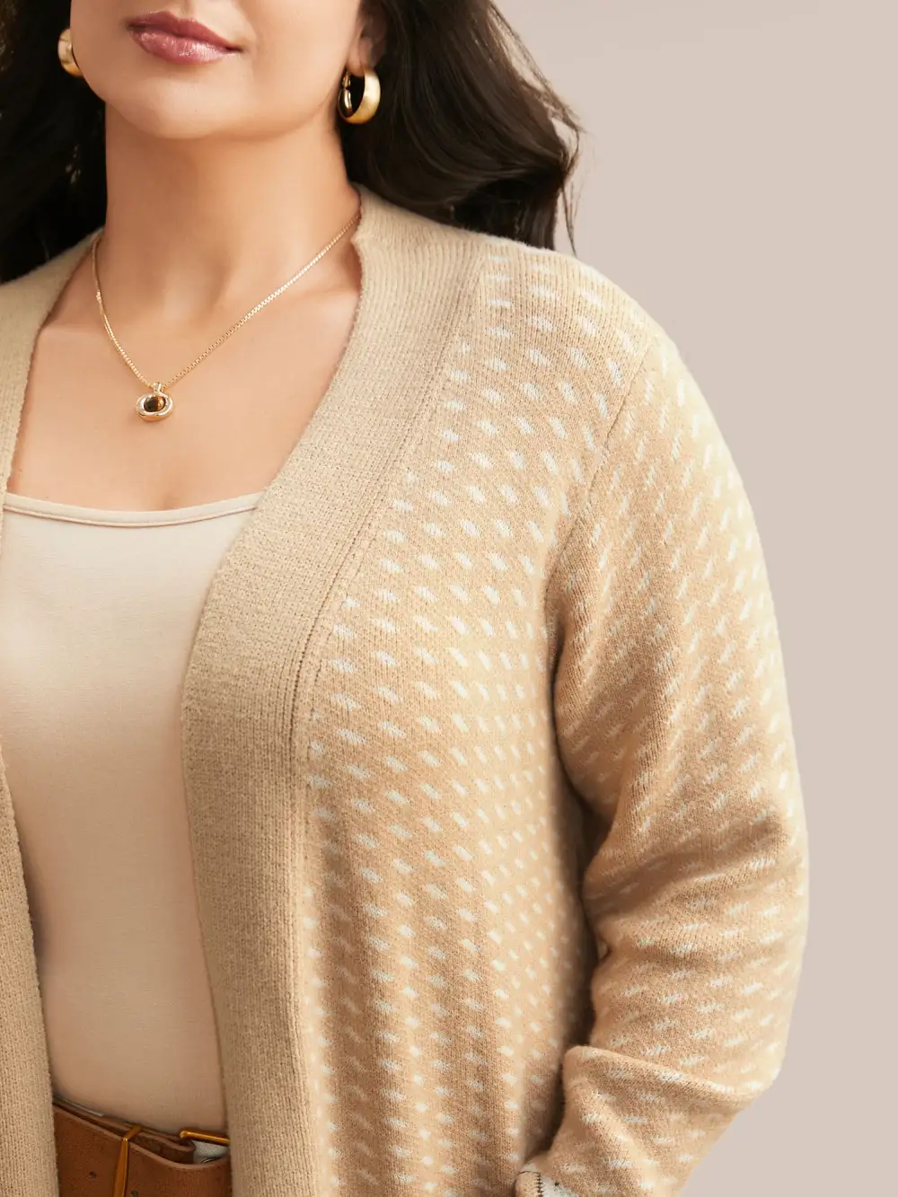 Supersoft Essentials Bandana Geometric Pocket Cardigan