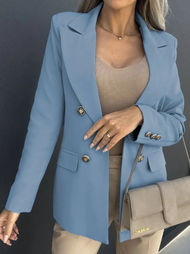 Casual Plain Blazer