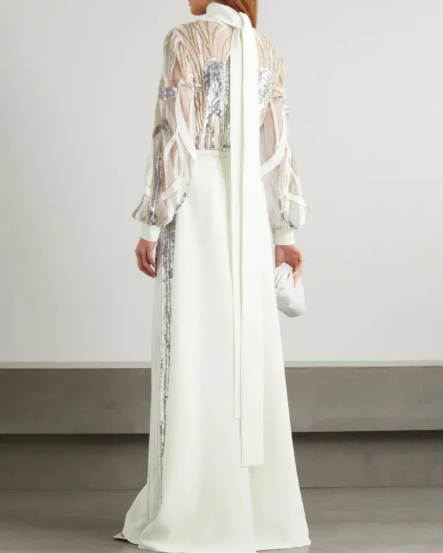 Ladies sequin oversize jumpsuit