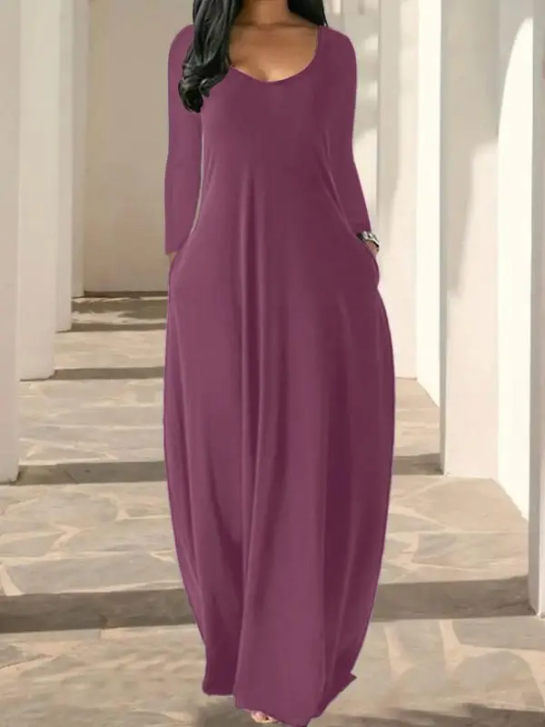 Women’s Leopard Print Long Sleeve Nightgown