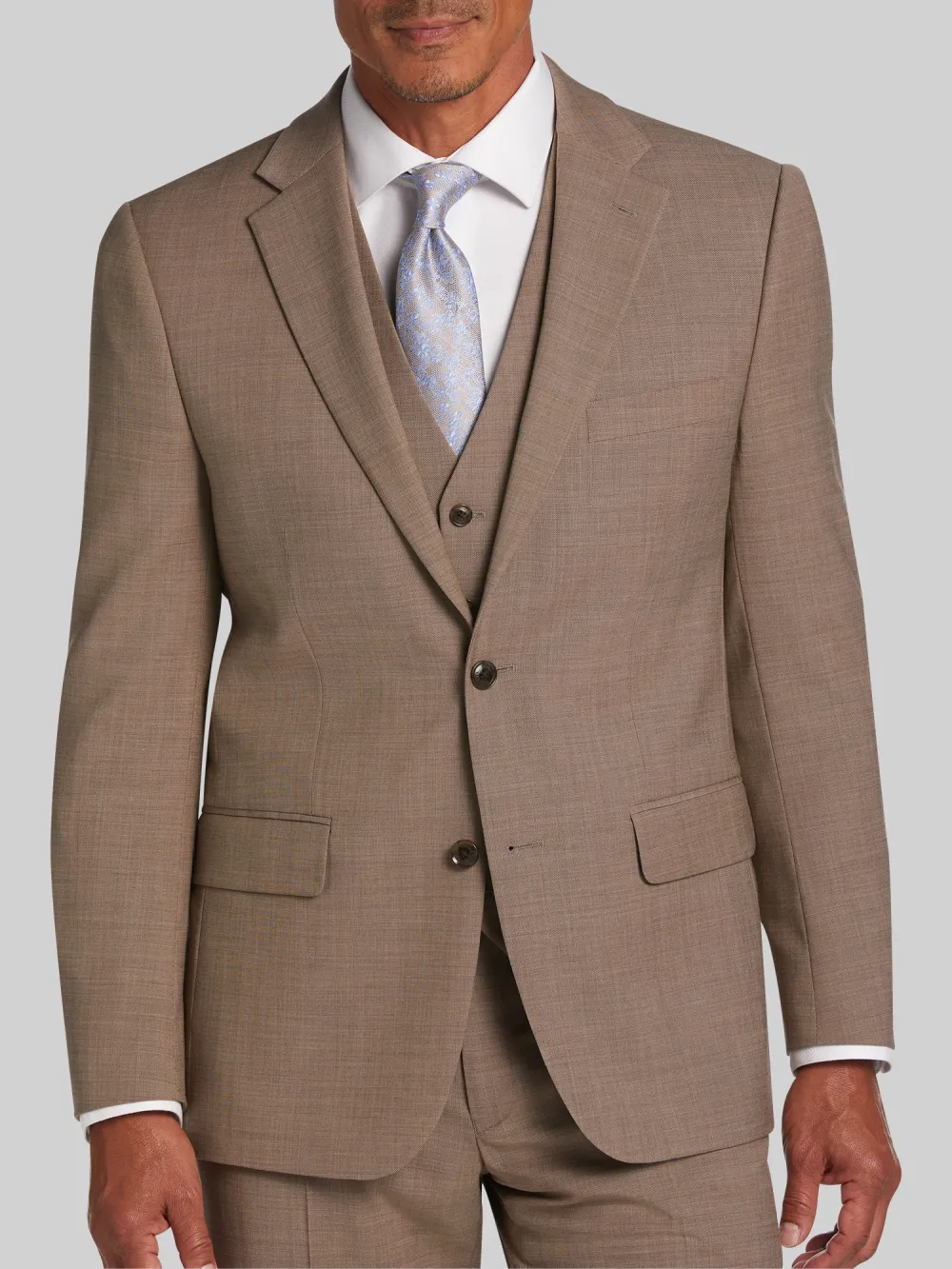 Tommy Hilfiger Modern Fit Wool Blend Suit Jacket
