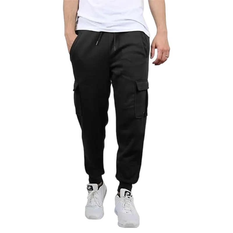 Men's Fleece Lined Cargo Jogger Sweatpants
