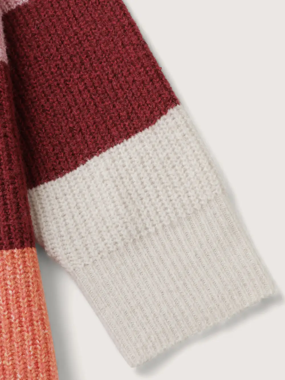 Supersoft Superstretchy Color Stripe Textured Pullover