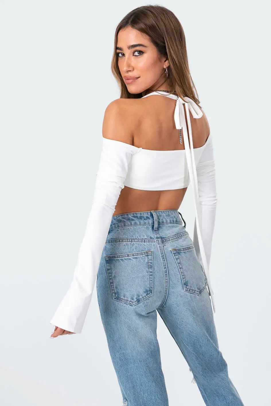 Aliyah Off Shoulder Crop Top