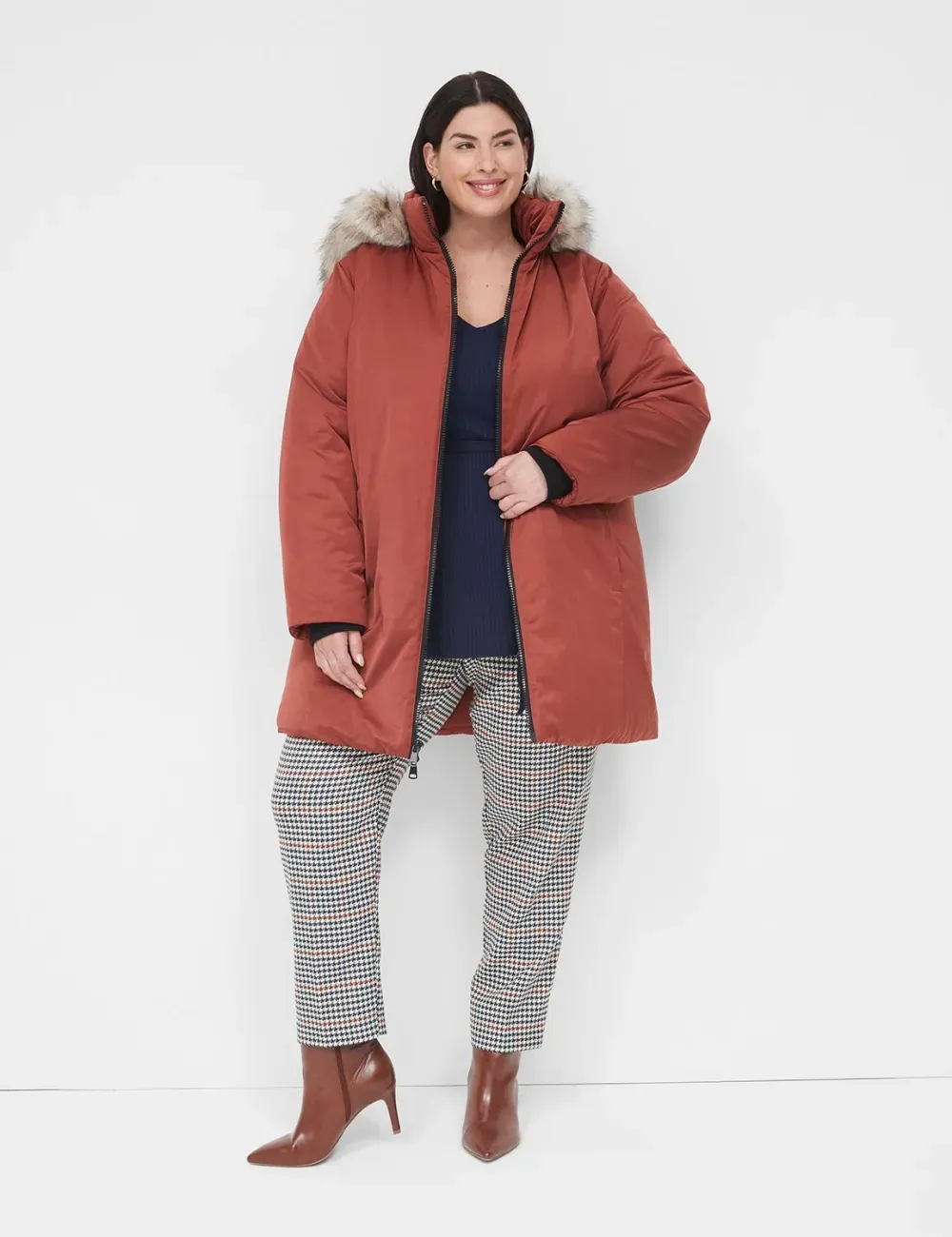 Hooded Heavy Puffer Coat