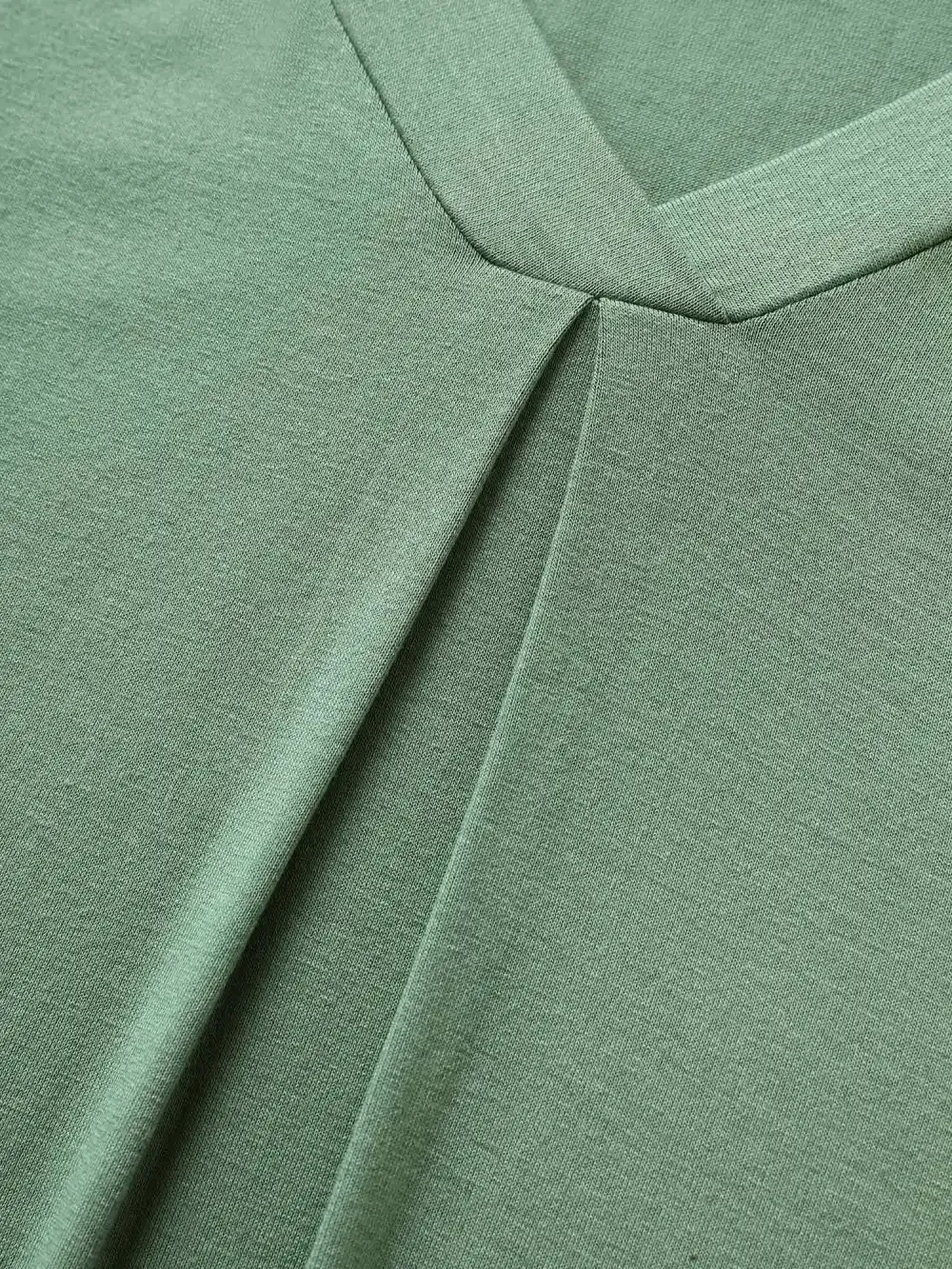 Supersoft Essentials Ruffle Layered Sleeve Pleated T-Shirt