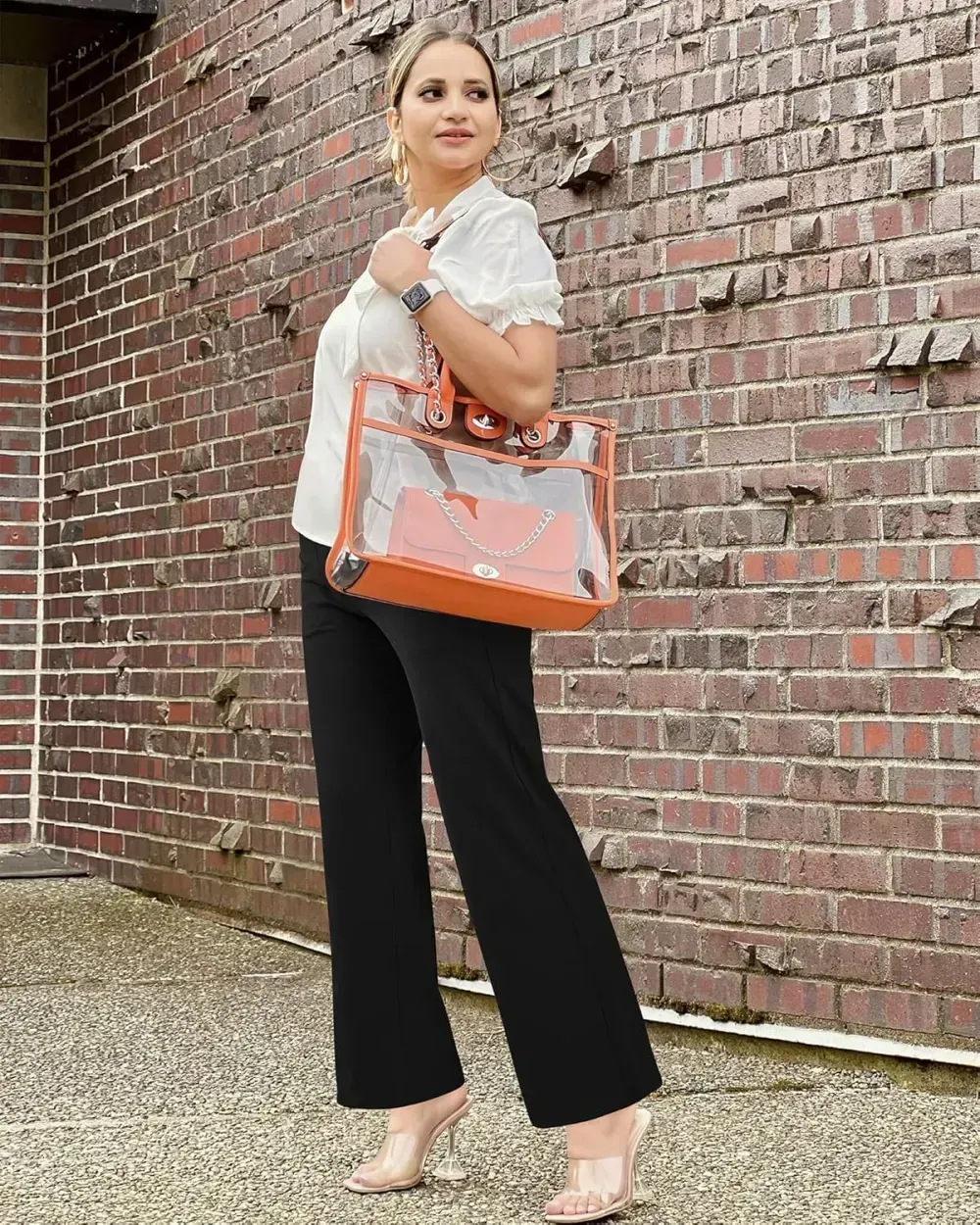 G4Free Wide Leg Pants for Women Loose Yoga Pants with Pockets Petite/Regular/Tall Stretch Casual Lounge Pants