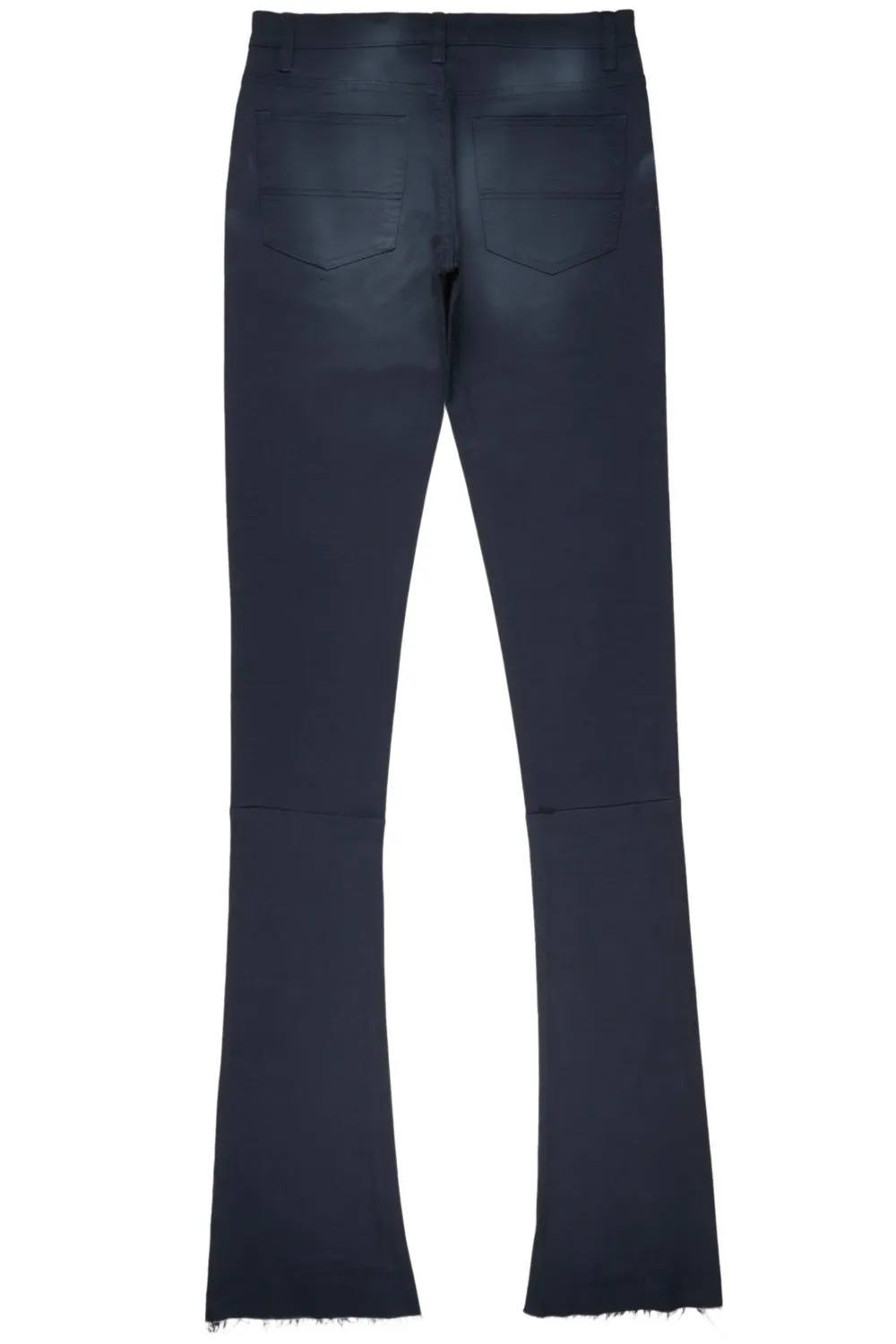 Filip Navy Super Stacked Flare Jean