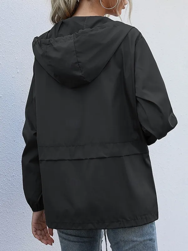 Women's Coat Athleisure Daily Wear Spring Fall Regular Coat Regular Fit Stylish Casual Jacket Long Sleeve