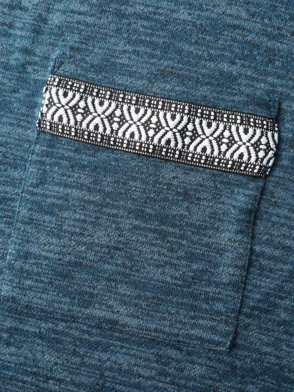 Heather Faux Cashmere Boho Stripe Coat