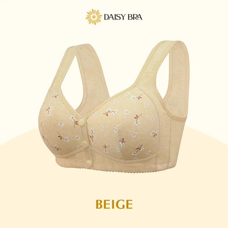 10-Pack Women's Bra - Comfortable & Convenient Front Button Bra