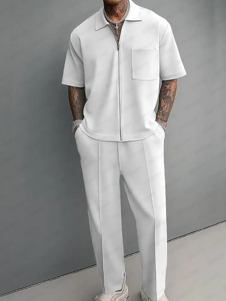 Minimalist Relaxed Fit Casual Set