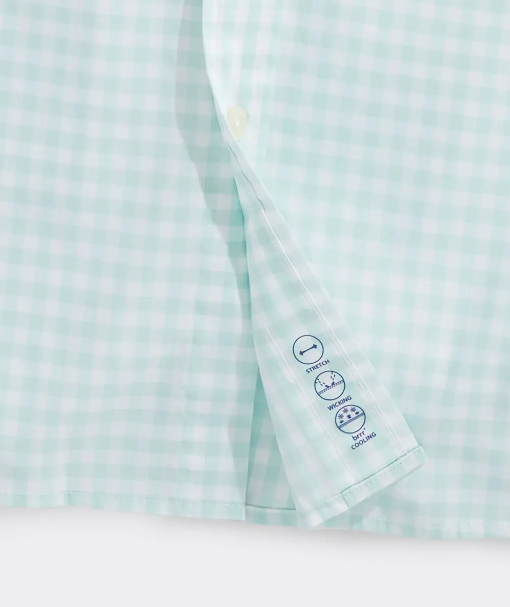 On-The-Go brrr° Gingham Shirt