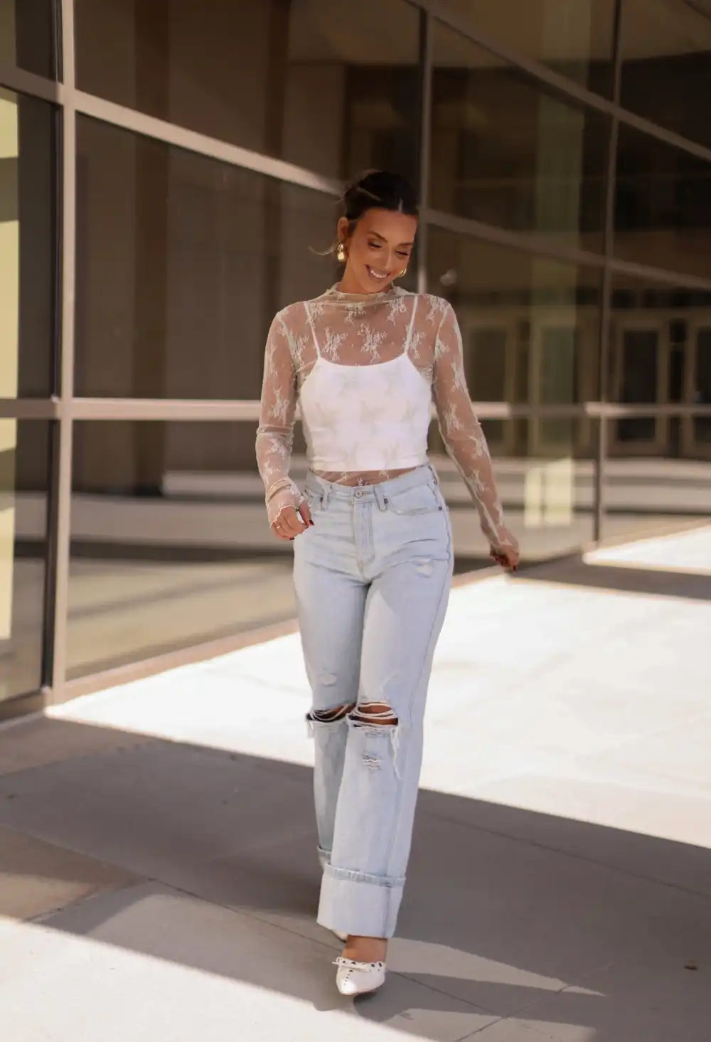 Catalina Lace Top