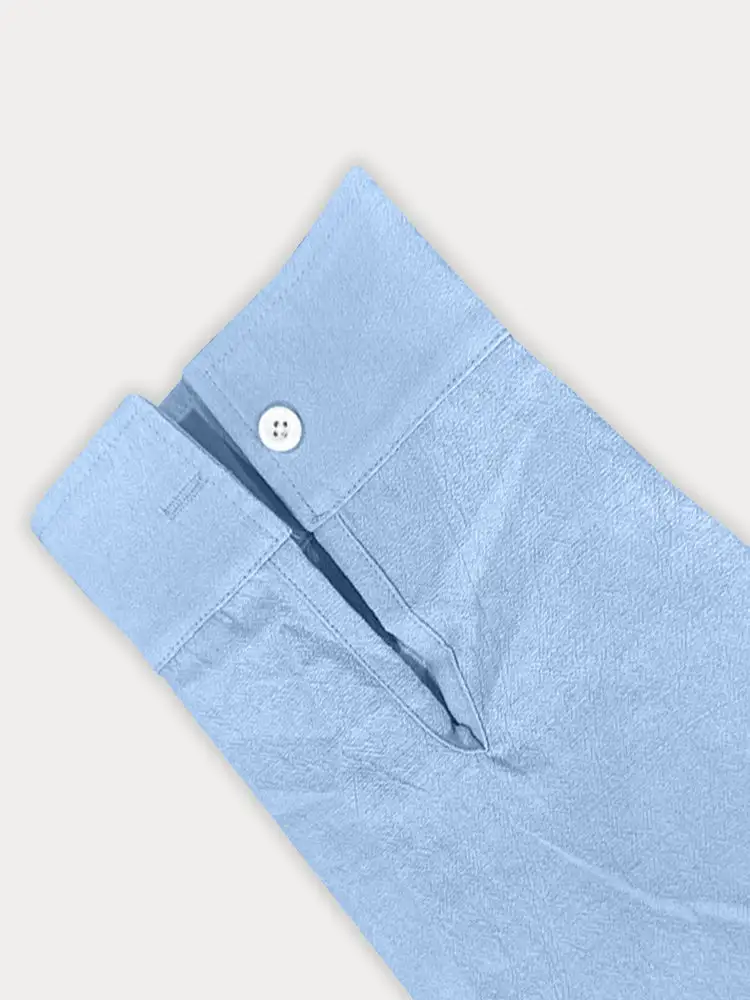 Casual Simple 100% Cotton Shirt Set