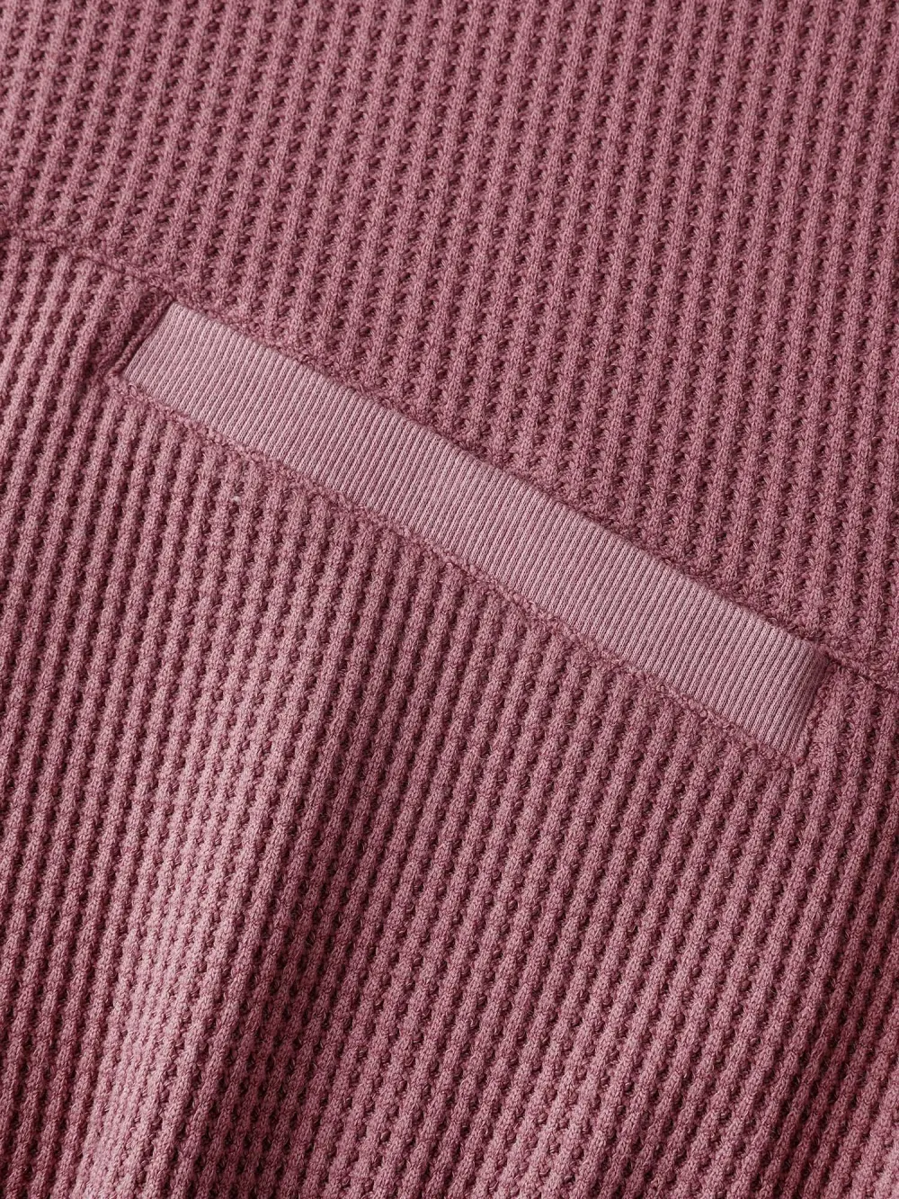 Waffle Weave Blend Pockets Jacket