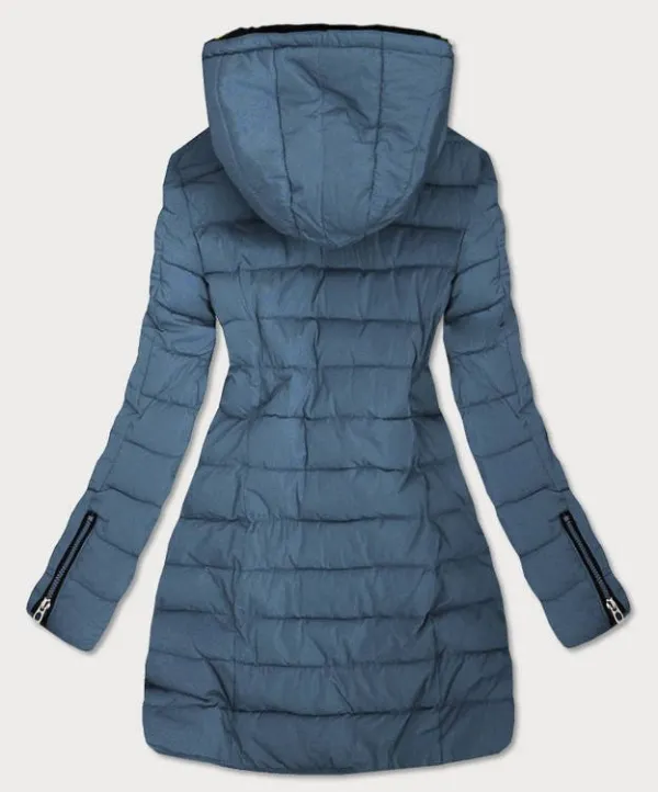 WATERPROOF WOMEN'S WINTER JACKET BLUE