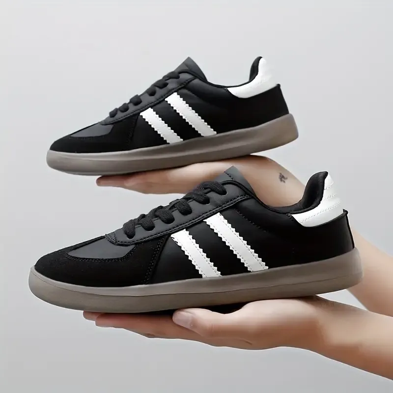 Stylish Women's Casual Sneakers - Ultra-Lightweight, Breathable, Lace-Up Low Tops with Soft, Grip-Enhancing Rubber Sole for Year-Round Comfort and Versatility