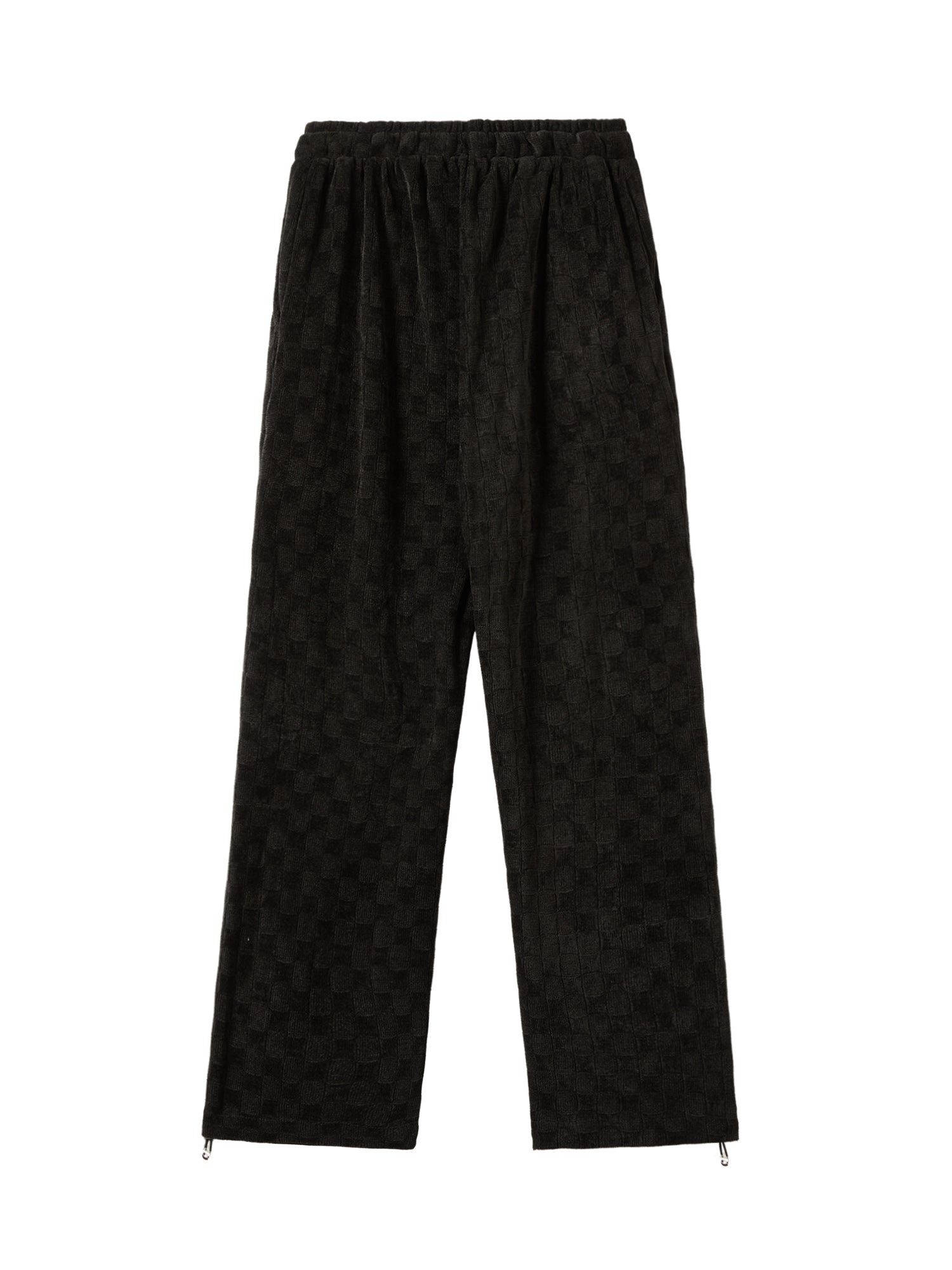 High Waist Straight Cotton Sweatpants -1284