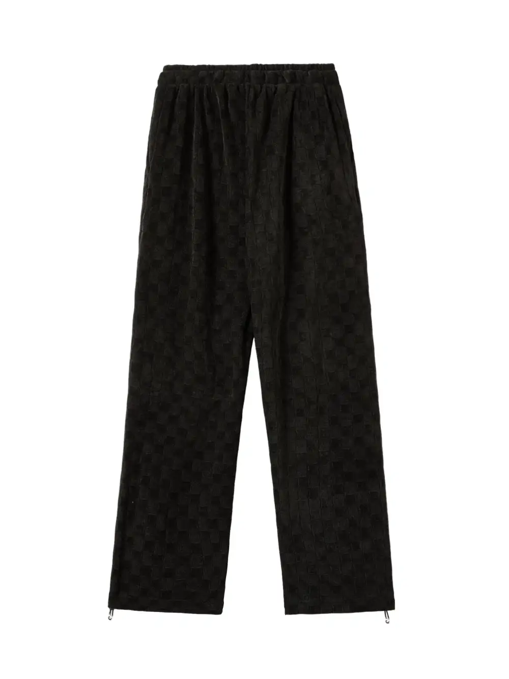 High Waist Straight Cotton Sweatpants -1284