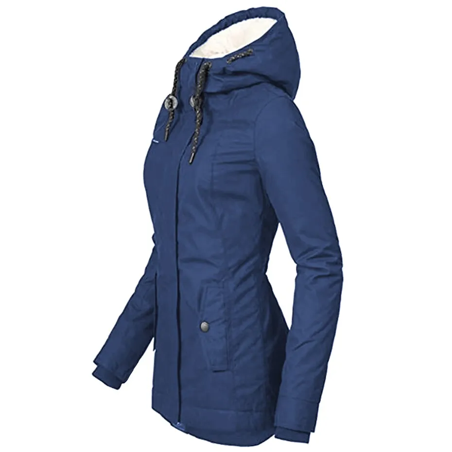 Women's Parka Street Fall Winter Long Coat