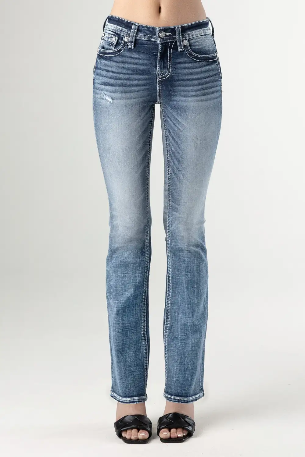 Flower Dream Catcher Denim