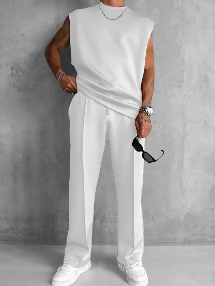 Modern Comfort Tank Top Pants Set