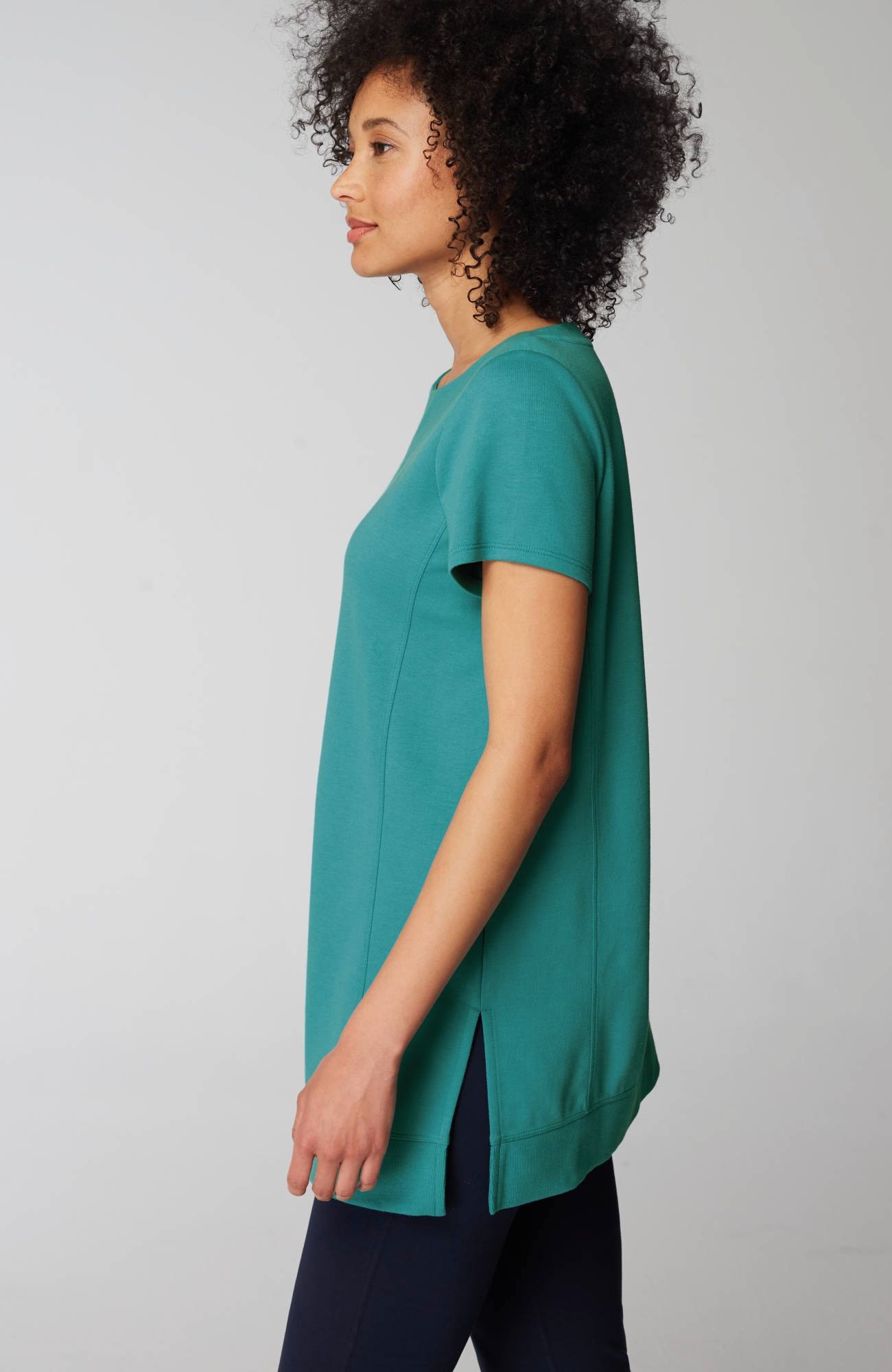 Fit Double-Knit Tunic
