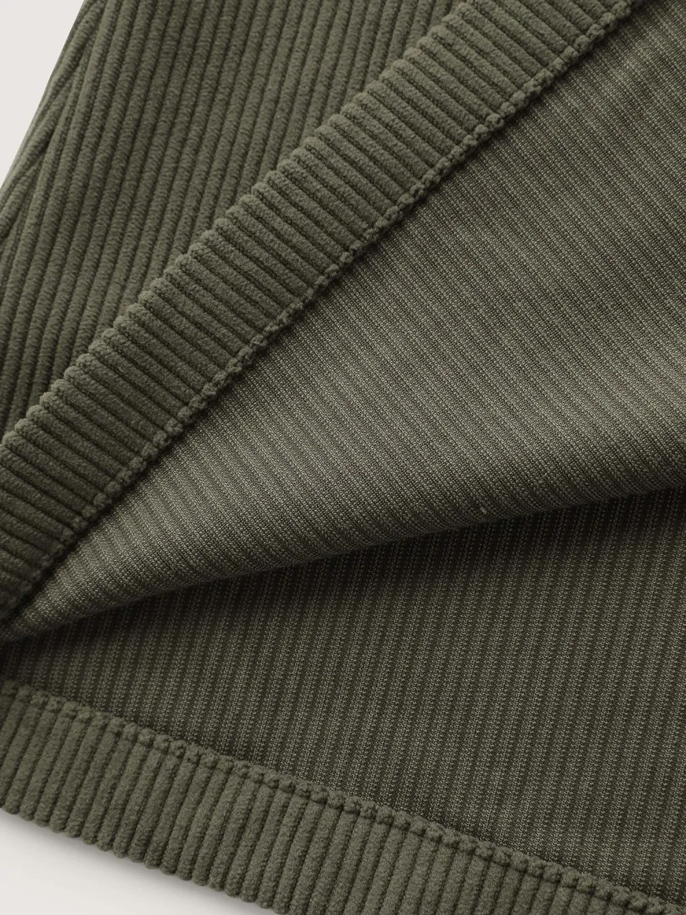 Corduroy Spliced Yarn-Dyed Contrast Jacket