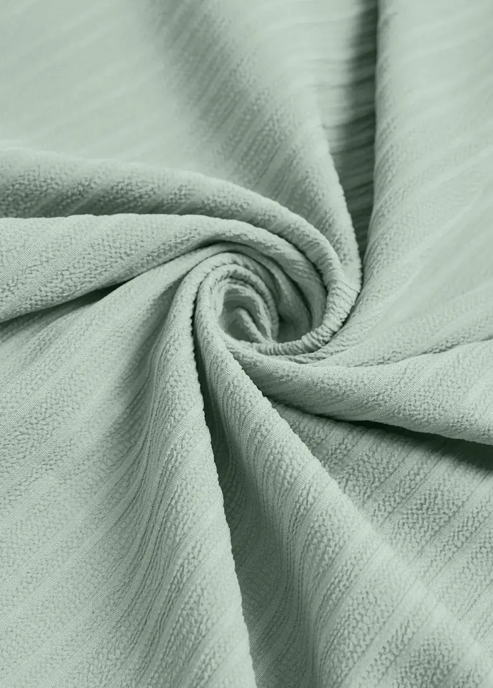 Sage Green Fake 2in1 Floral Print A Line Dress